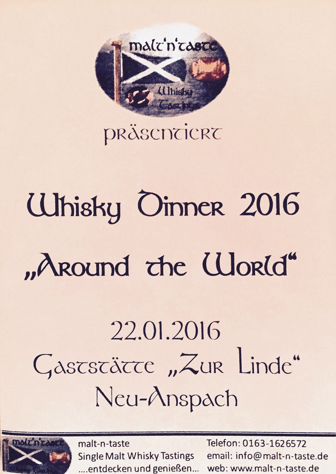 Whiskydinner 2016