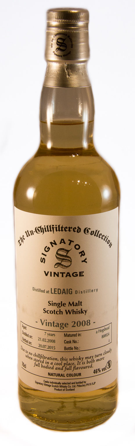 Ledaig 2008 Signatory Un-Chillfiltered Collection