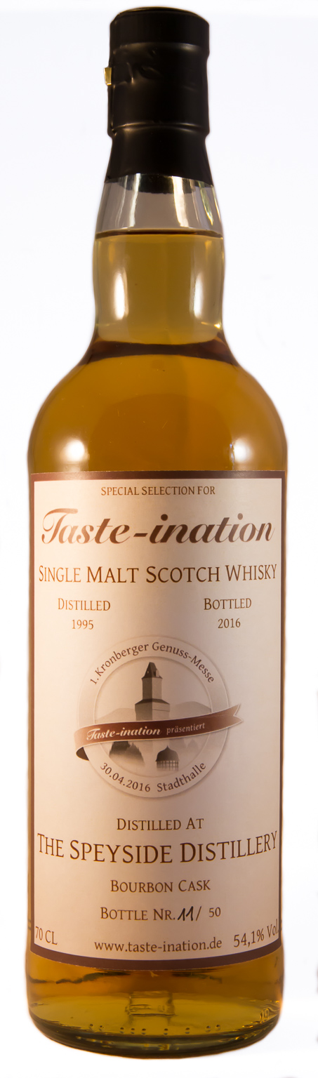 Speyside 20 yrs für Taste-ination