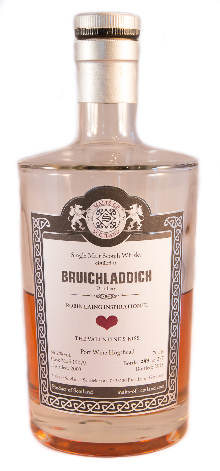 Bruichladdich MoS Valentine's Kiss