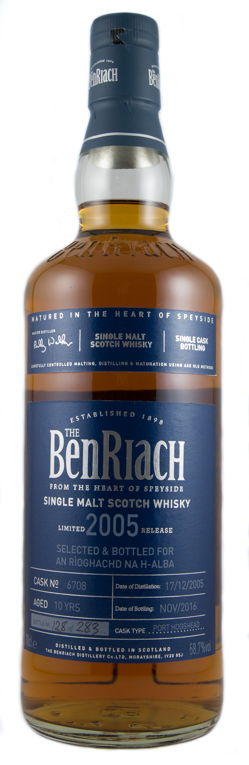 BenRiach Limited Edition 2005 - 2016